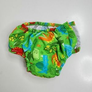 iPlay Reusable Swim Diaper- 18-24months- Dinosaurs